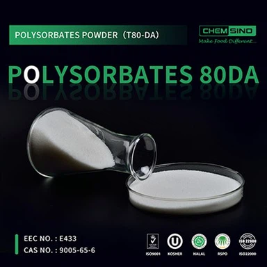 Emulsifier Tween 80 Powder For Toiletries CAS NO.9005-65-6