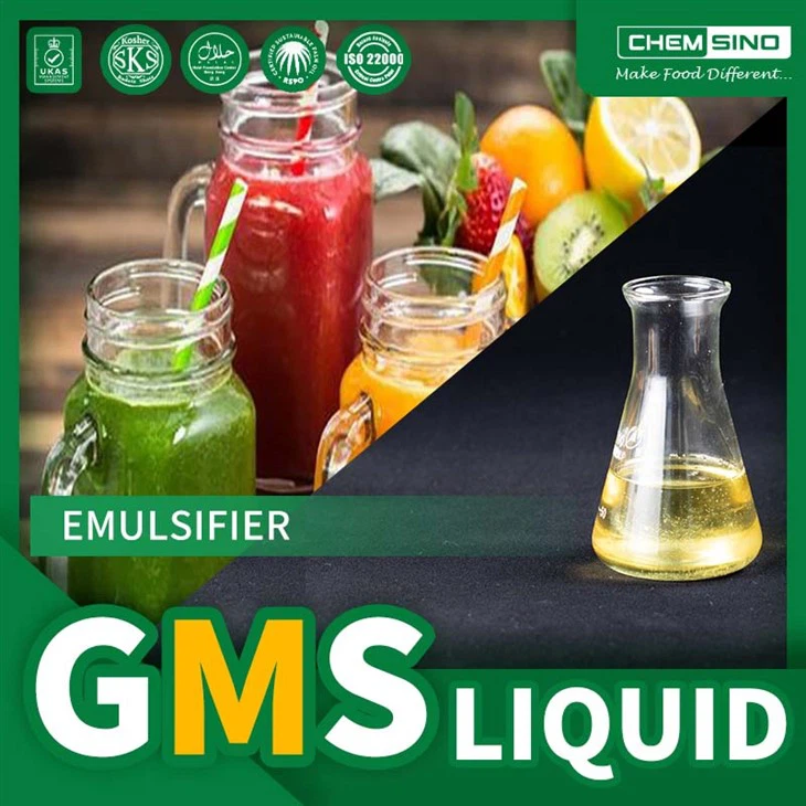 Молочний продукт Гліцерилмоностеарат у харчовій рідині GMS Номер CAS 26545-74-4