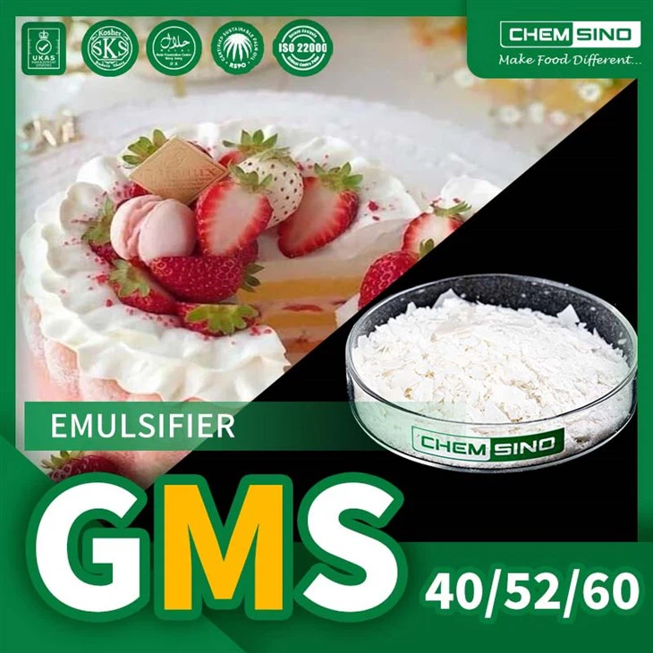 Висока якість, хороша ціна, гліцерин моностеарат 60 GMS 60, порошок CAS №.31566-31-1