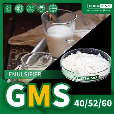 Найпопулярніший порошок моностеарат гліцерину GMS 52 CAS №.31566-31-1