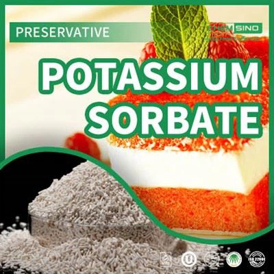 Консервант сорбат калію, використання в продуктах харчування E202