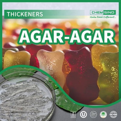 Pure Agar Agar E406 Гелеутворювач для кондитерських виробів